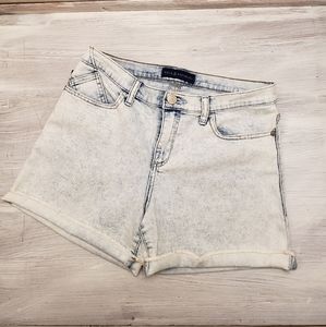 Rock and Republic Acid Wash Denim Shorts